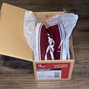 Vans Atwood Low Red Sneakers